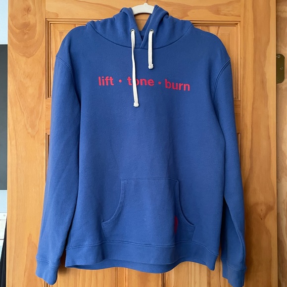 Pure Barre Tops - Pure Barre Blue Sweatshirt